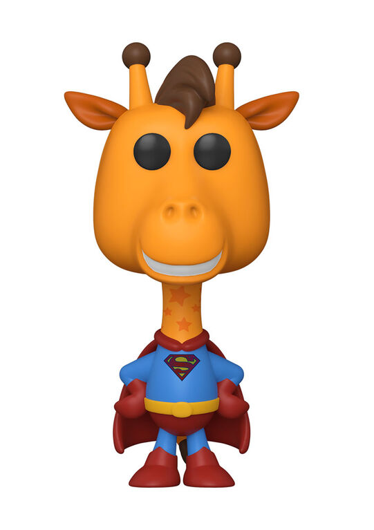 Geoffrey as Superman - DC Toys R Us