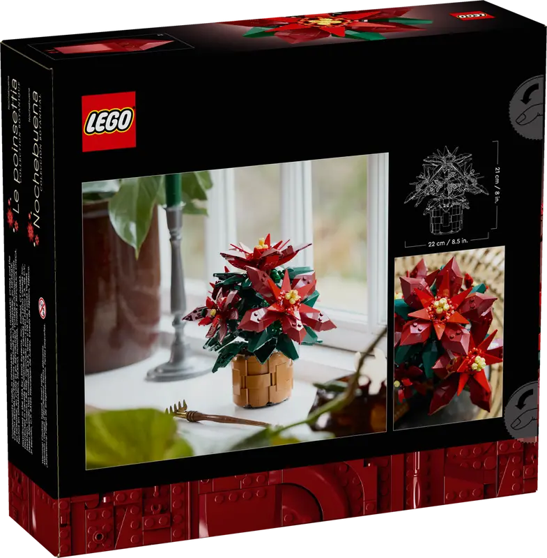 Poinsettia - Lego Icons (10370) - NEW / SEALED