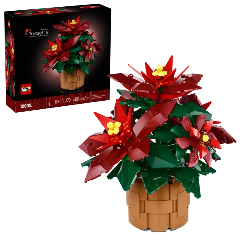 Poinsettia - Lego Icons (10370) - NEW / SEALED