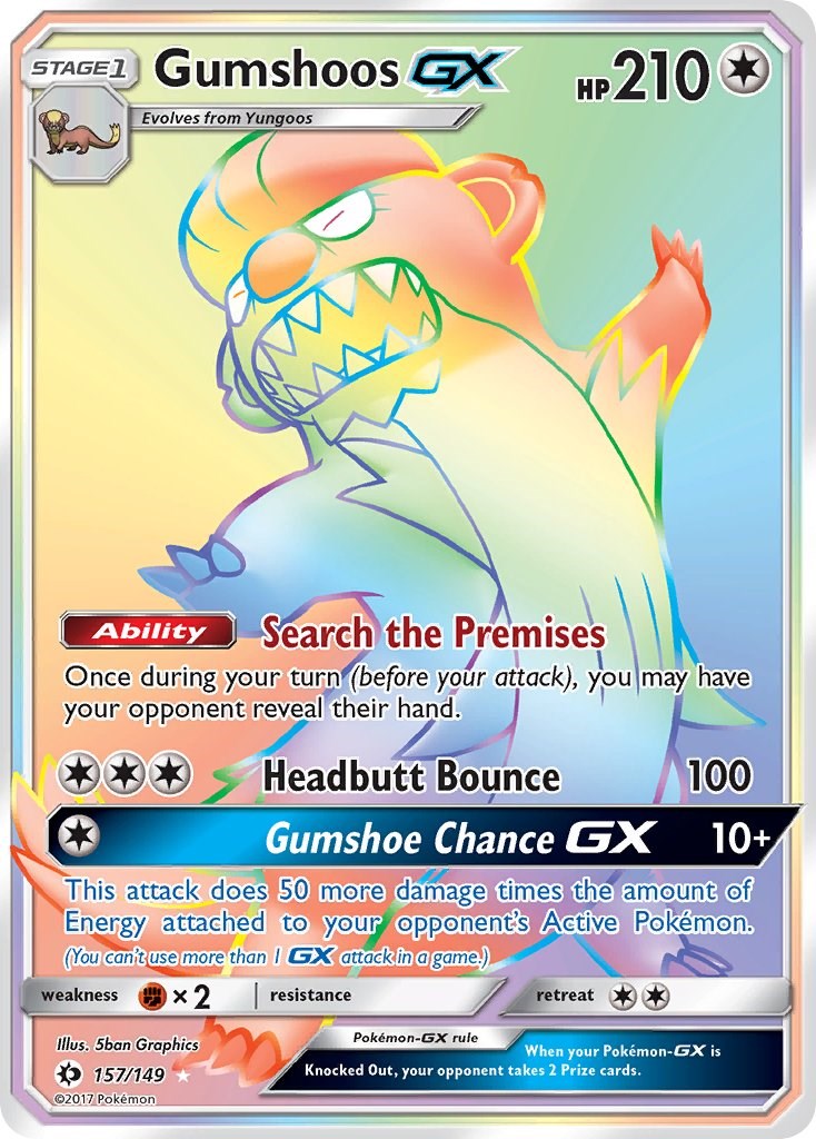 Gumshoos GX (Secret) [SM01 - 157/149]