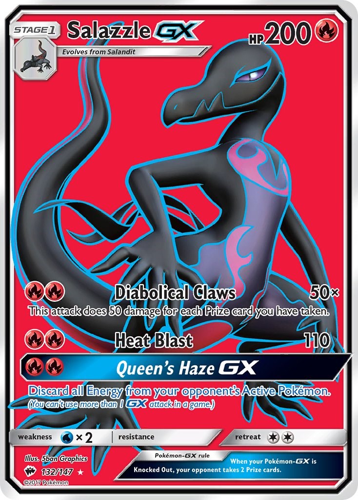 Salazzle GX (Full Art) [SM03 - 132/147]