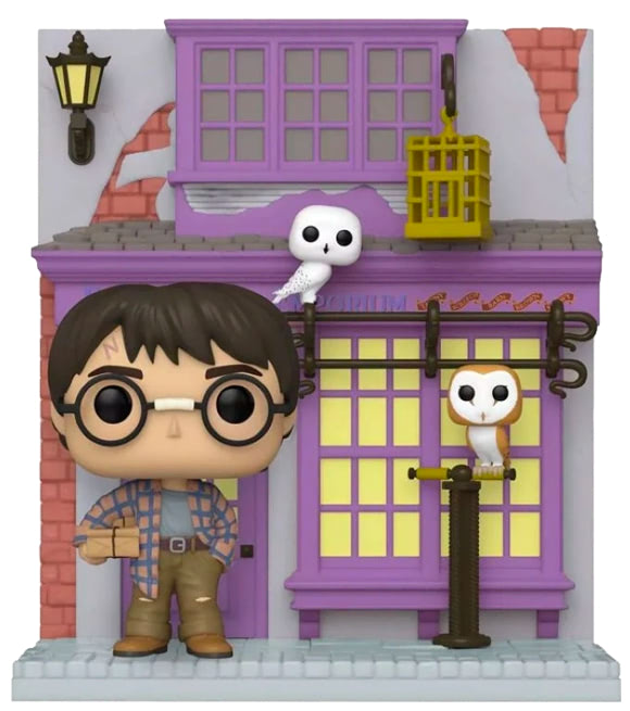 Harry Potter With Eeylops Owl Emporium - Wizarding World Harry Potter