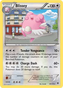 Blissey - 81/119 (Cosmos Holo) [MCAP - 081/119]