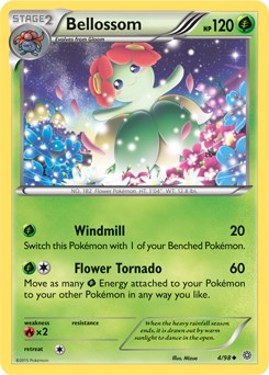 Bellossom - 4/98 (Cosmos Holo) [MCAP - 004/098]