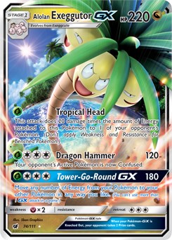 Alolan Exeggutor GX [SM04 - 74/111]