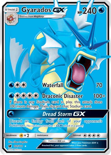 Gyarados GX (Full Art) [SM04 - 101/111]