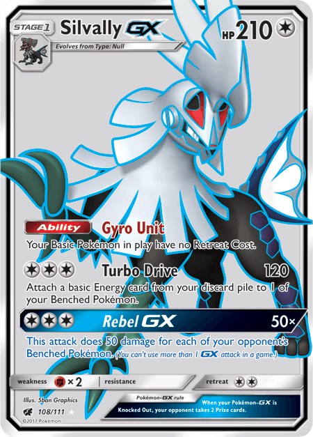 Silvally GX (Full Art) [SM04 - 108/111]