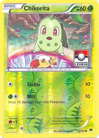 Chikorita - 1/122 (Pokemon League) [PR - 001/122]