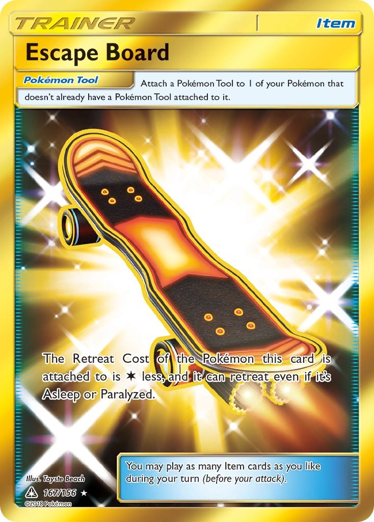 Escape Board (Secret Rare) [SM05 - 167/156]