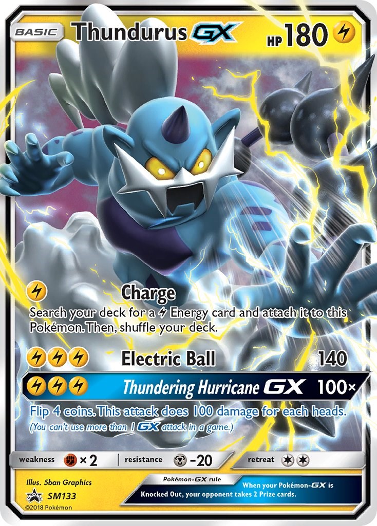 Thundurus GX - SM133 [SMP - SM133]