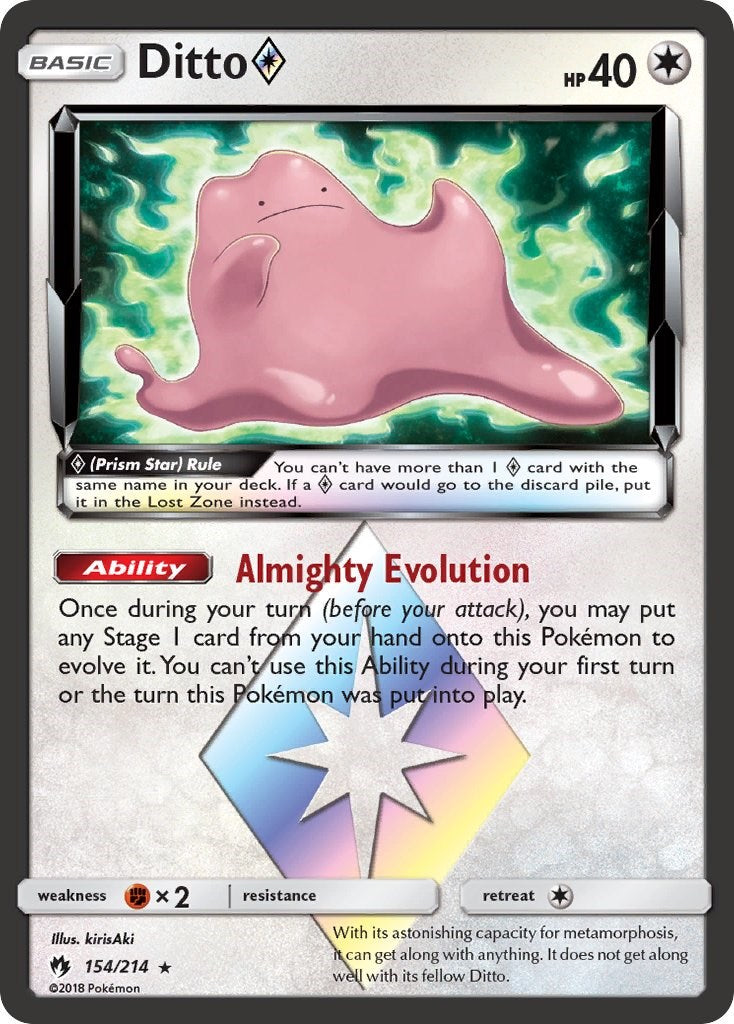 Ditto Prism Star [SM8 - 154/214]