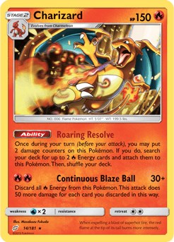 Charizard - 14/181 (SM Team Up) [PR - 014/181]