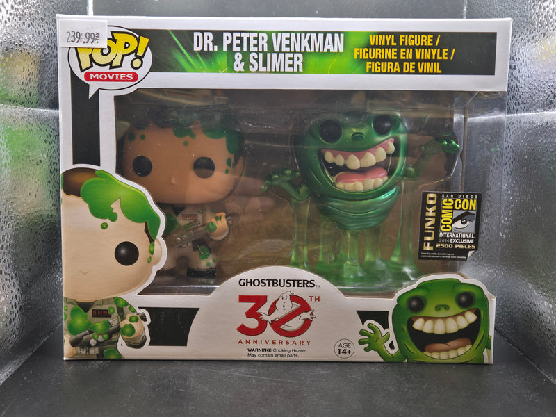 Dr. Peter Venkman & Slimer - Ghostbusters 30th Anniversary 2 Pack (2014 Comic Con 2500 Pcs)