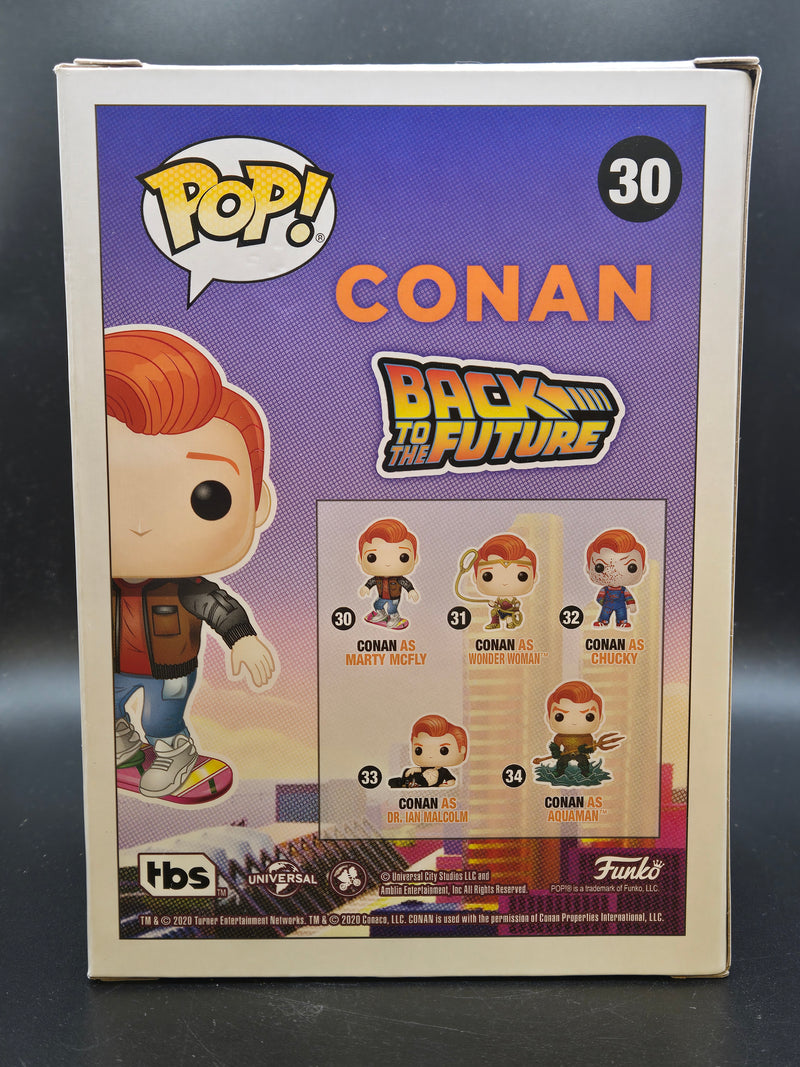 Conan As Marty McFly - Back to the Future