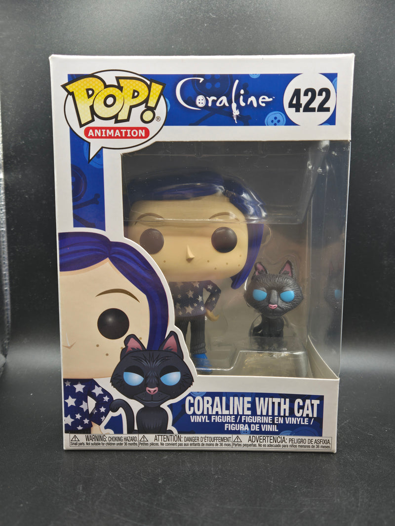 Coraline With Cat - Coraline