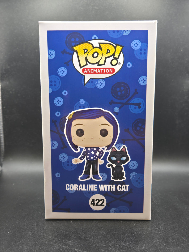 Coraline With Cat - Coraline