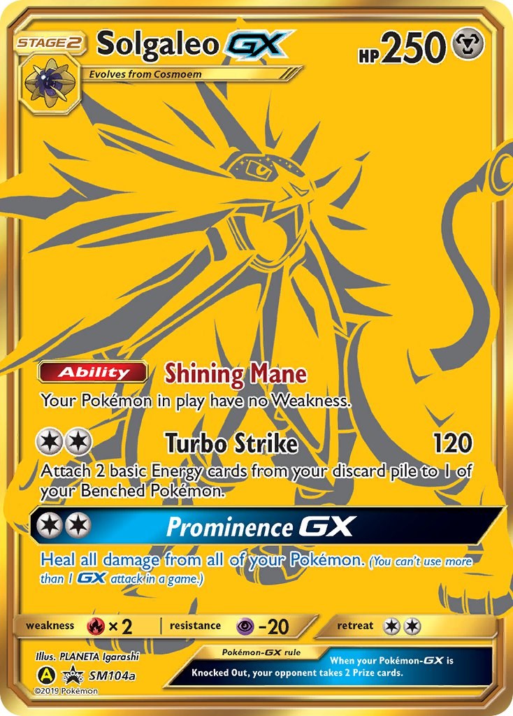 Solgaleo GX - SM104a [SMP - SM104a]