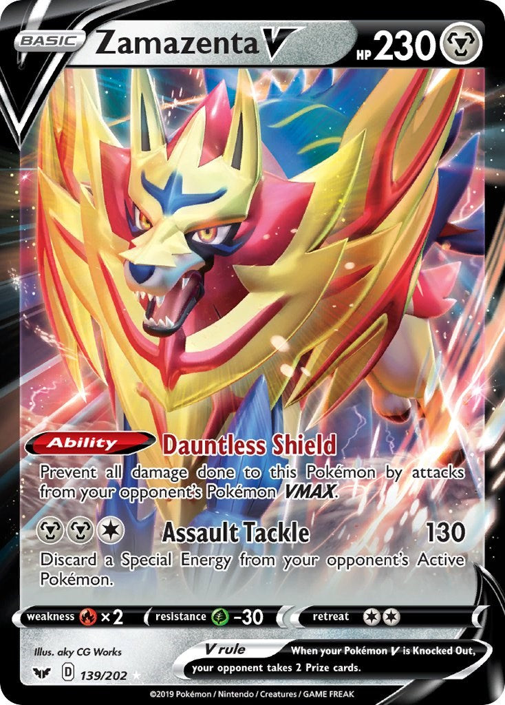 Zamazenta V [SWSH01 - 139/202]