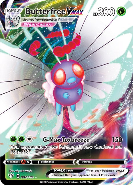 Butterfree VMAX [SWSH03 - 002/189]