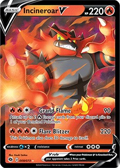 Incineroar V [CHP - 08/73]