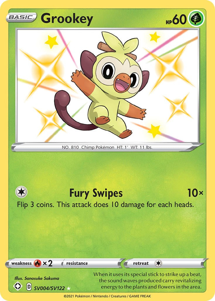 Grookey [SHFSV - SV004/SV122]