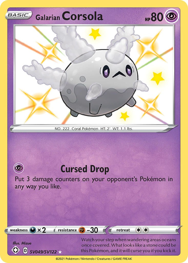 Galarian Corsola [SHFSV - SV049/SV122]