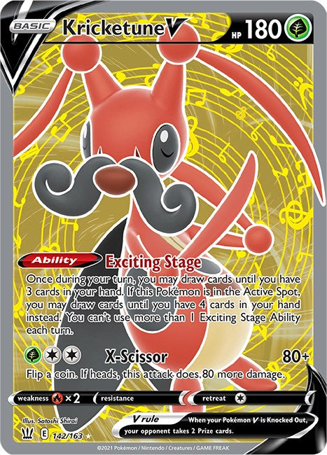 Kricketune V (Full Art) [SWSH05 - 142/163]