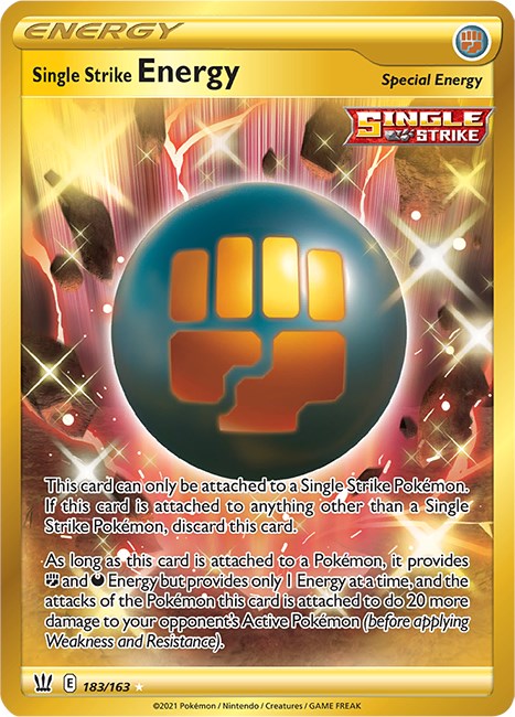 Single Strike Energy (Secret) [SWSH05 - 183/163]