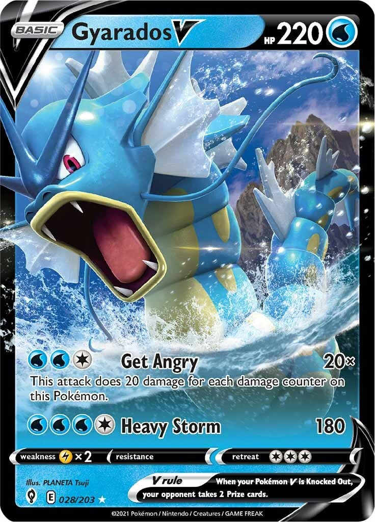 Gyarados V [SWSH07 - 028/203]