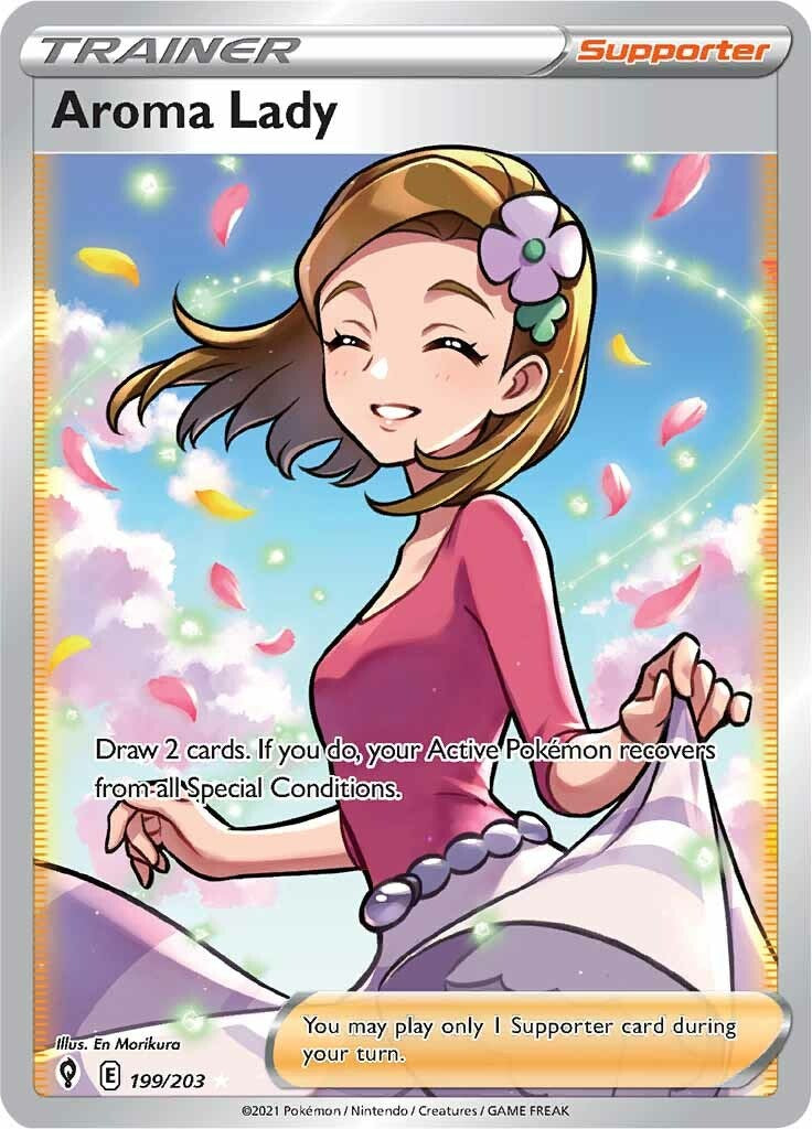 Aroma Lady (Full Art) [SWSH07 - 199/203]