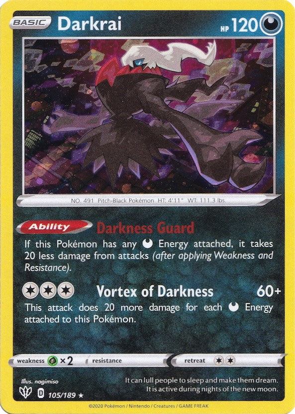 Darkrai - 105/189 (Cosmos Holo) [MCAP - 105/189]