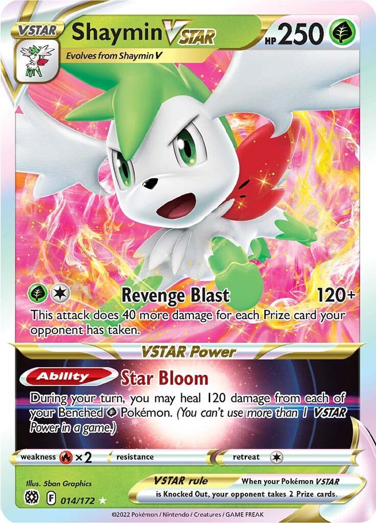 Shaymin VSTAR [SWSH09 - 014/172]