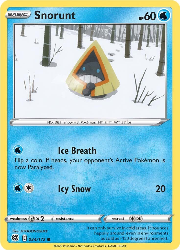 Snorunt [SWSH09 - 034/172]