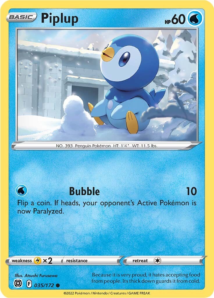 Piplup [SWSH09 - 035/172]