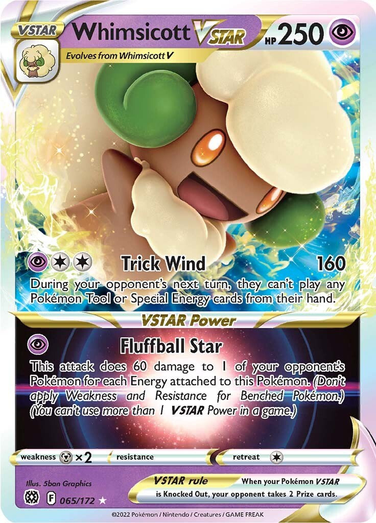 Whimsicott VSTAR [SWSH09 - 065/172]