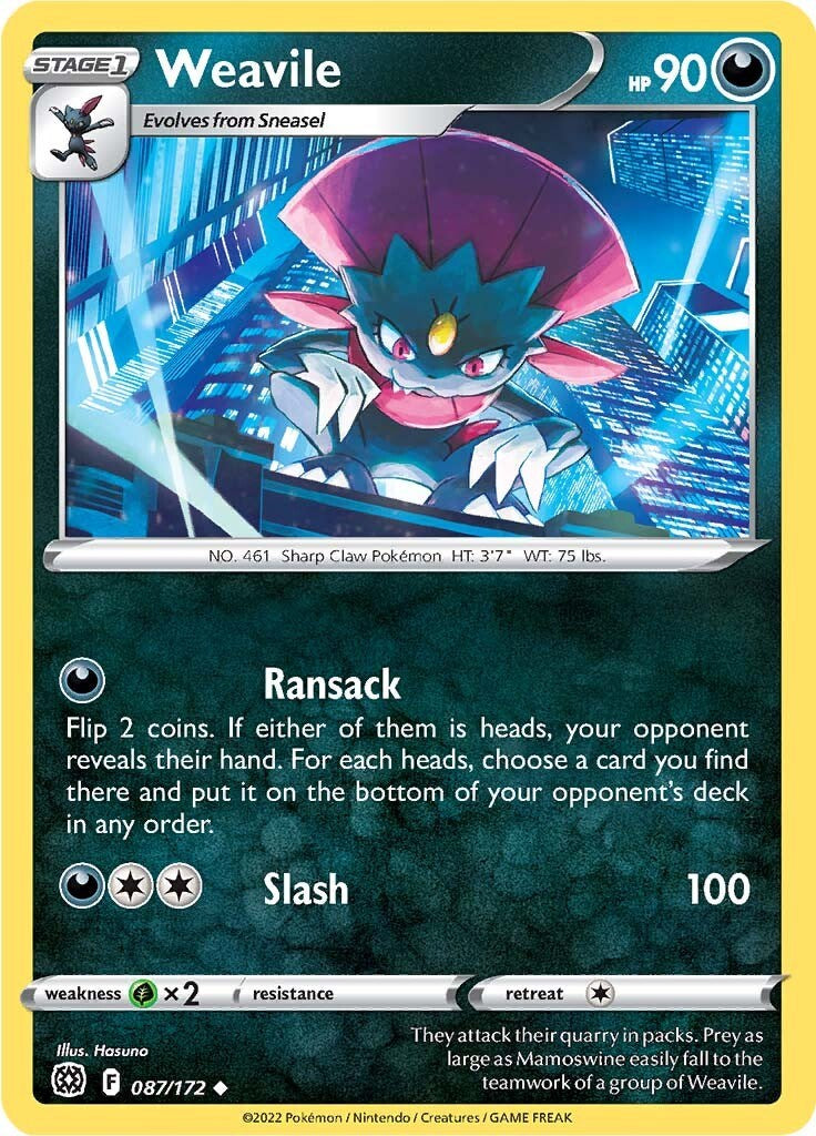 Weavile [SWSH09 - 087/172]