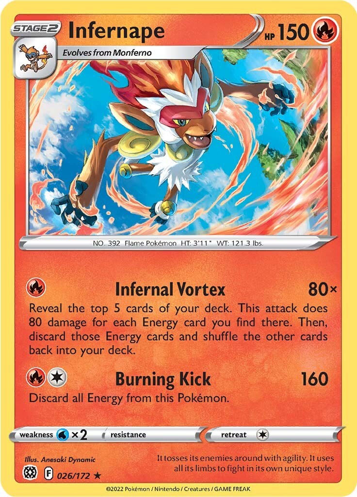 Infernape - 026/172 [PR - 026/172]