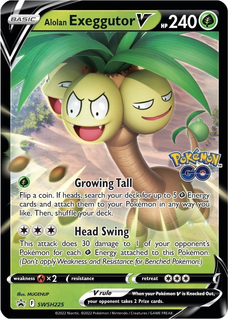 Alolan Exeggutor V - SWSH225 [SWSD - SWSH225]