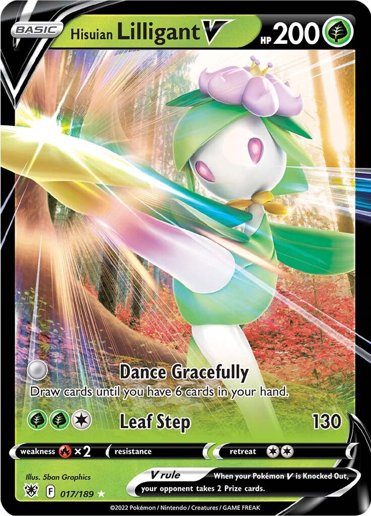 Hisuian Lilligant V [SWSH10 - 017/189]