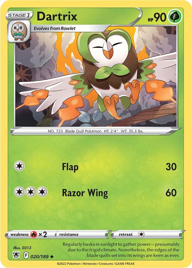 Dartrix [SWSH10 - 020/189]