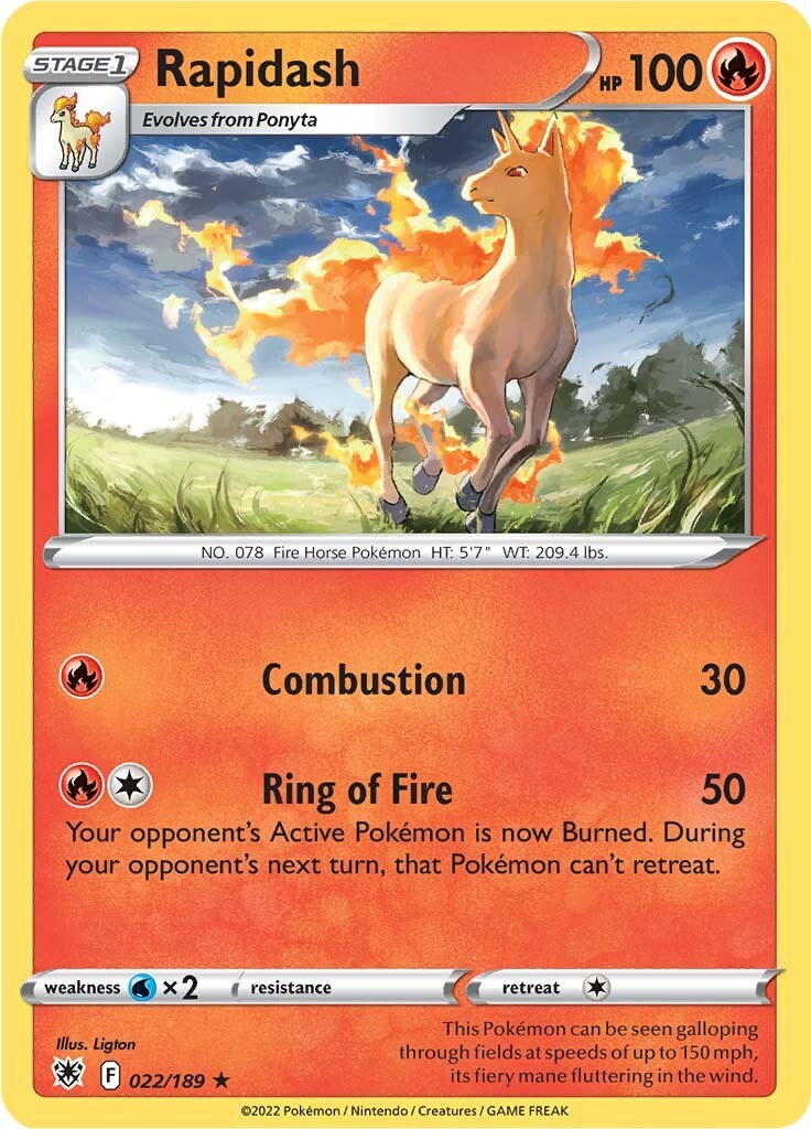 Rapidash [SWSH10 - 022/189]