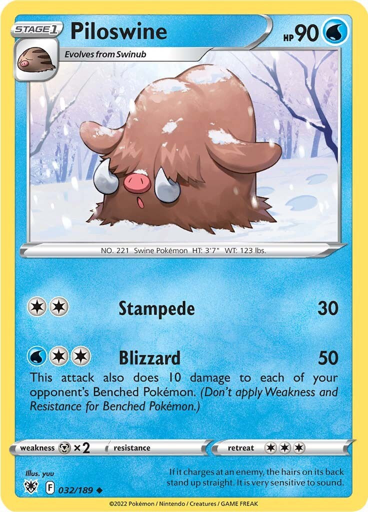 Piloswine [SWSH10 - 032/189]