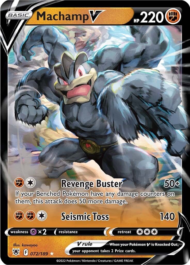 Machamp V [SWSH10 - 072/189]