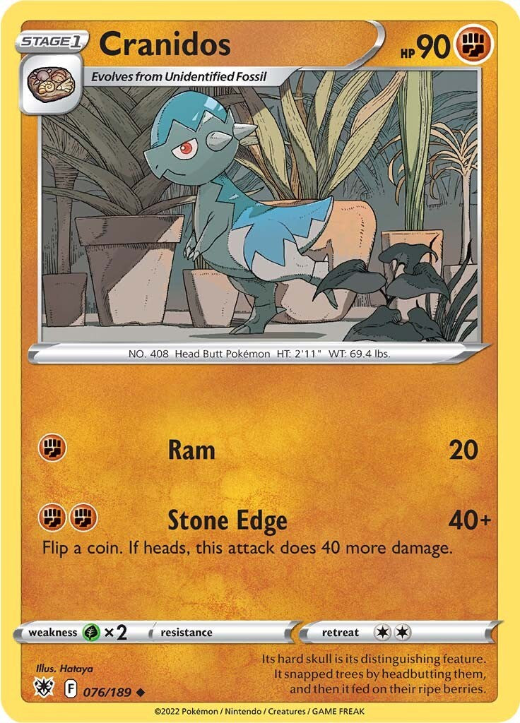 Cranidos [SWSH10 - 076/189]