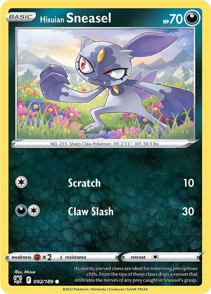 Hisuian Sneasel [SWSH10 - 092/189]