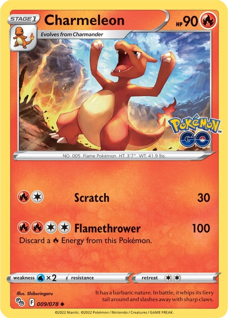 Charmeleon [PGO - 009/078]