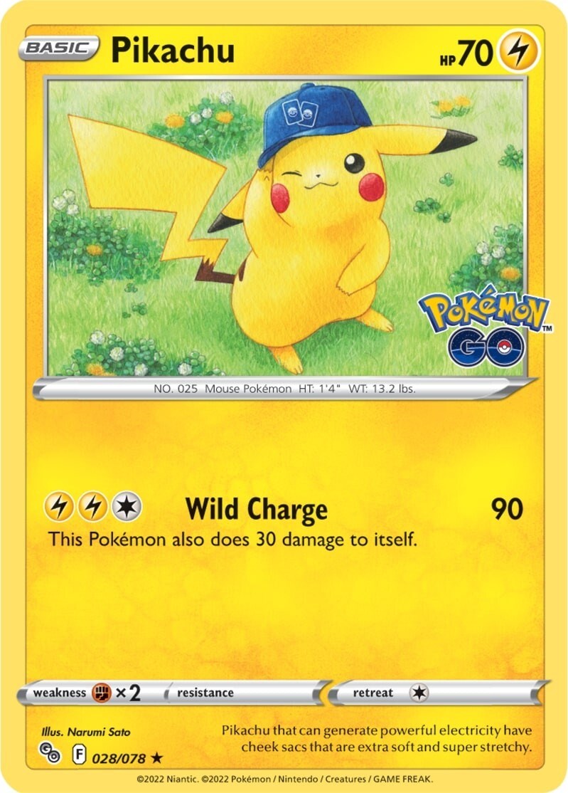 Pikachu (28) [PGO - 028/078]