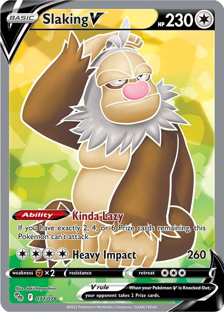 Slaking V (Full Art) [PGO - 077/078]