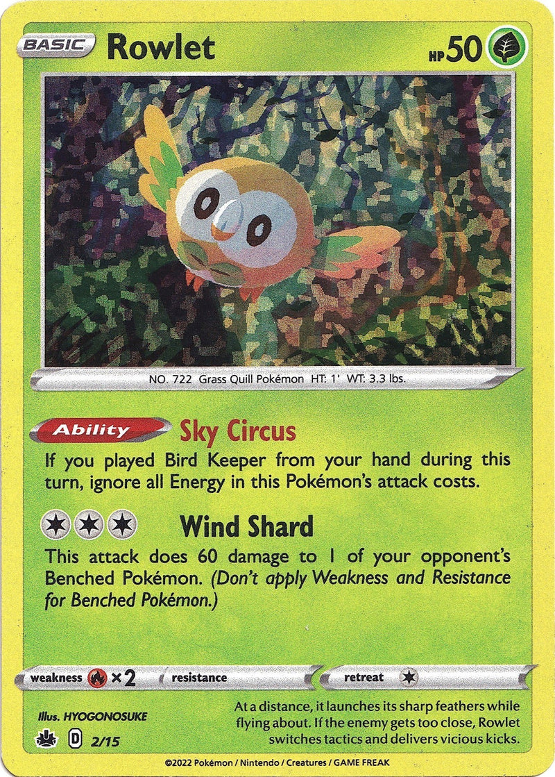 Rowlet - 2/15 [MCD22 - 002/015]