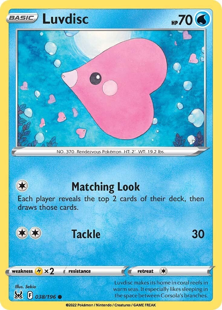 Luvdisc [SWSH11 - 038/196]